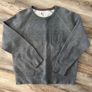 Todd Snyder Heather Gray Crewneck Sweater